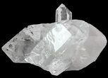 Clear Quartz Crystal Cluster - Brazil #48636-1